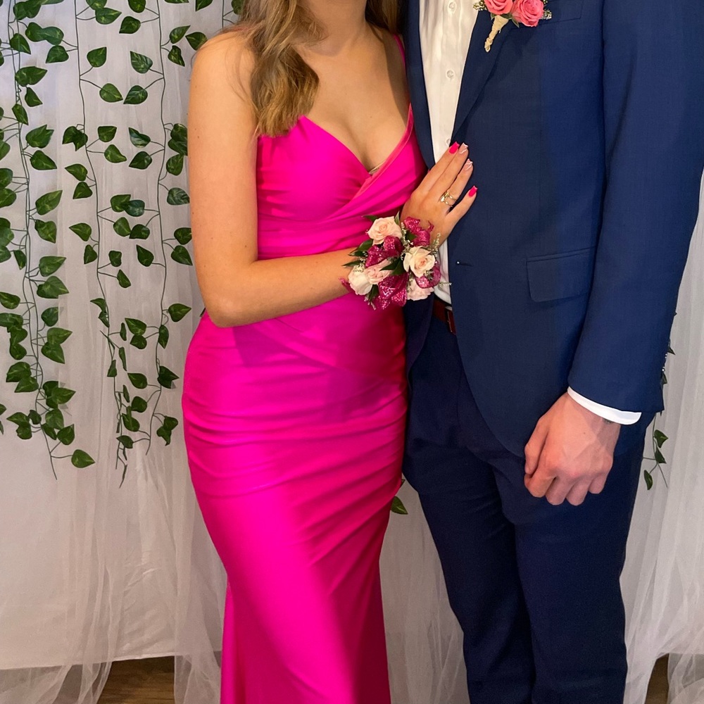 Bright Pink Formal Dress